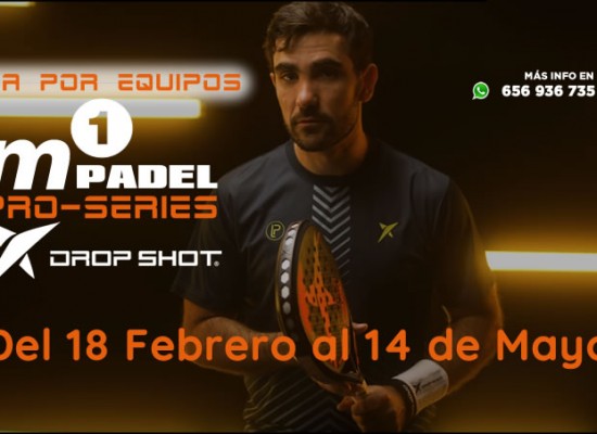 M1Padel Pro Series Drop Shot por Equipos