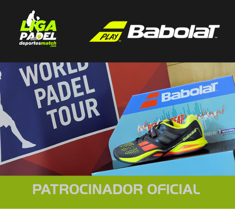 Babolat nuevo patrocinador de la Liga Padel deportesmatch