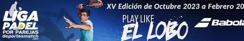 Vuelve la XV Edición de la Liga de Padel Por Parejas Deportes Match